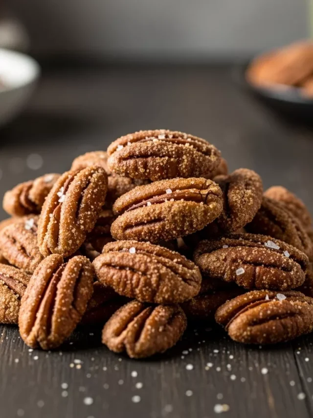 The Best Crunchy Homemade Candied Pecans Recipe for Holidays (Web Story)