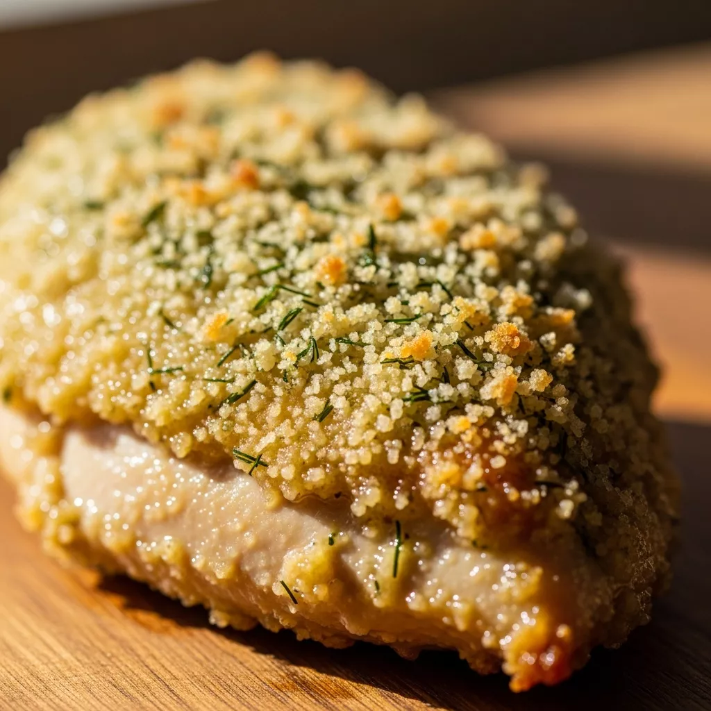 Parmesan Pickle Chicken close-up