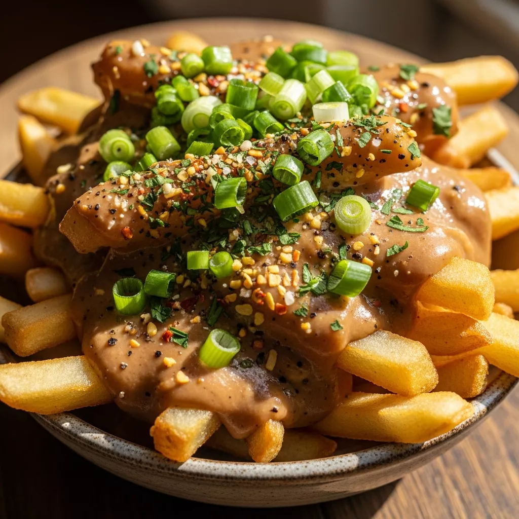 Delicious Louisiana Voodoo Fries close-up