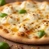 Delicious White Pizza with Spicy Honey Drizzle