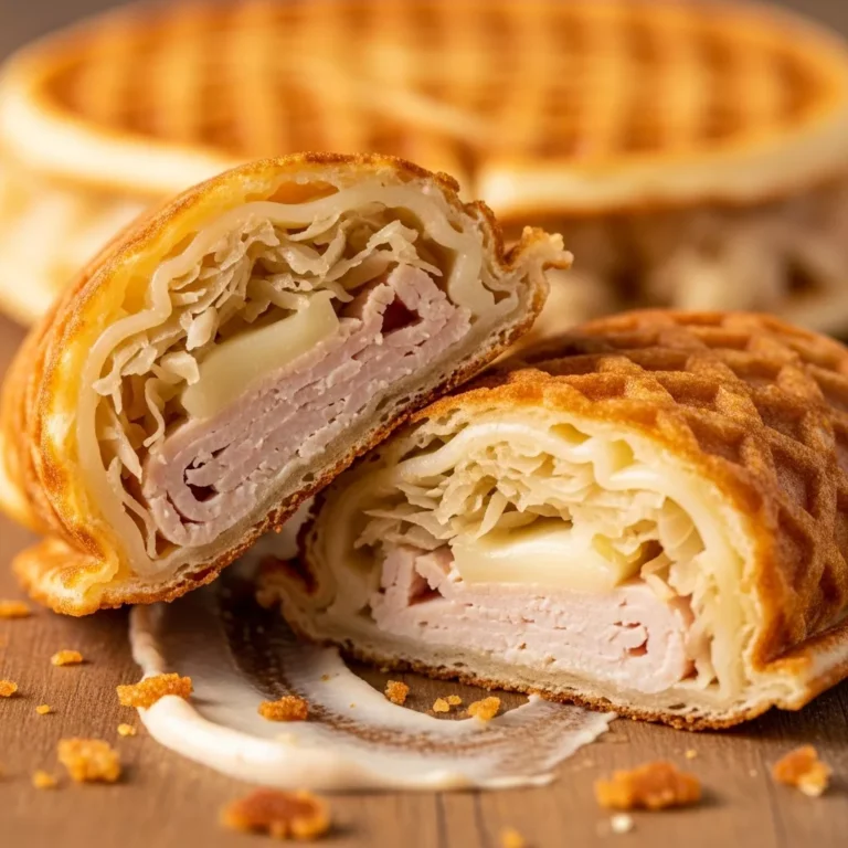 Keto Turkey Reuben Roll-Ups Recipe Card